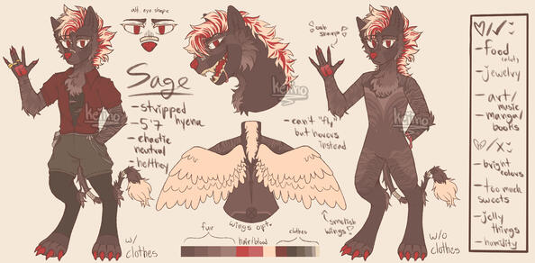 Fursona - Sage