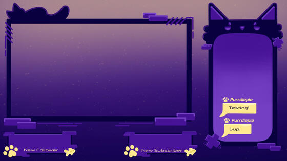 Stream Overlay - Chat / Video