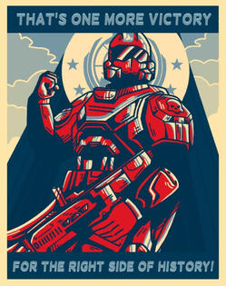 Fanmade Helldivers 2 Propaganda Poster