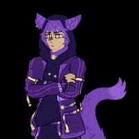 PngTuber #1 - Purple Catboy